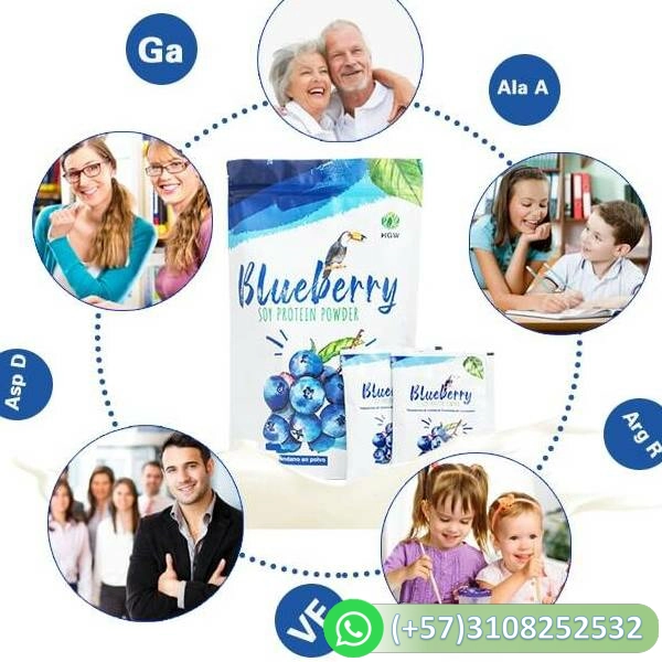blueberry soy protein powder proteína de soya con arándano blueberry soy protein powder proteína de soya con arándano